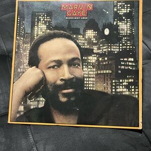 Marvin Gaye Midnight Love Vinyl Record